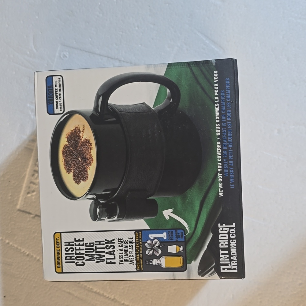 MUG - Irish Coffee Mug with flask